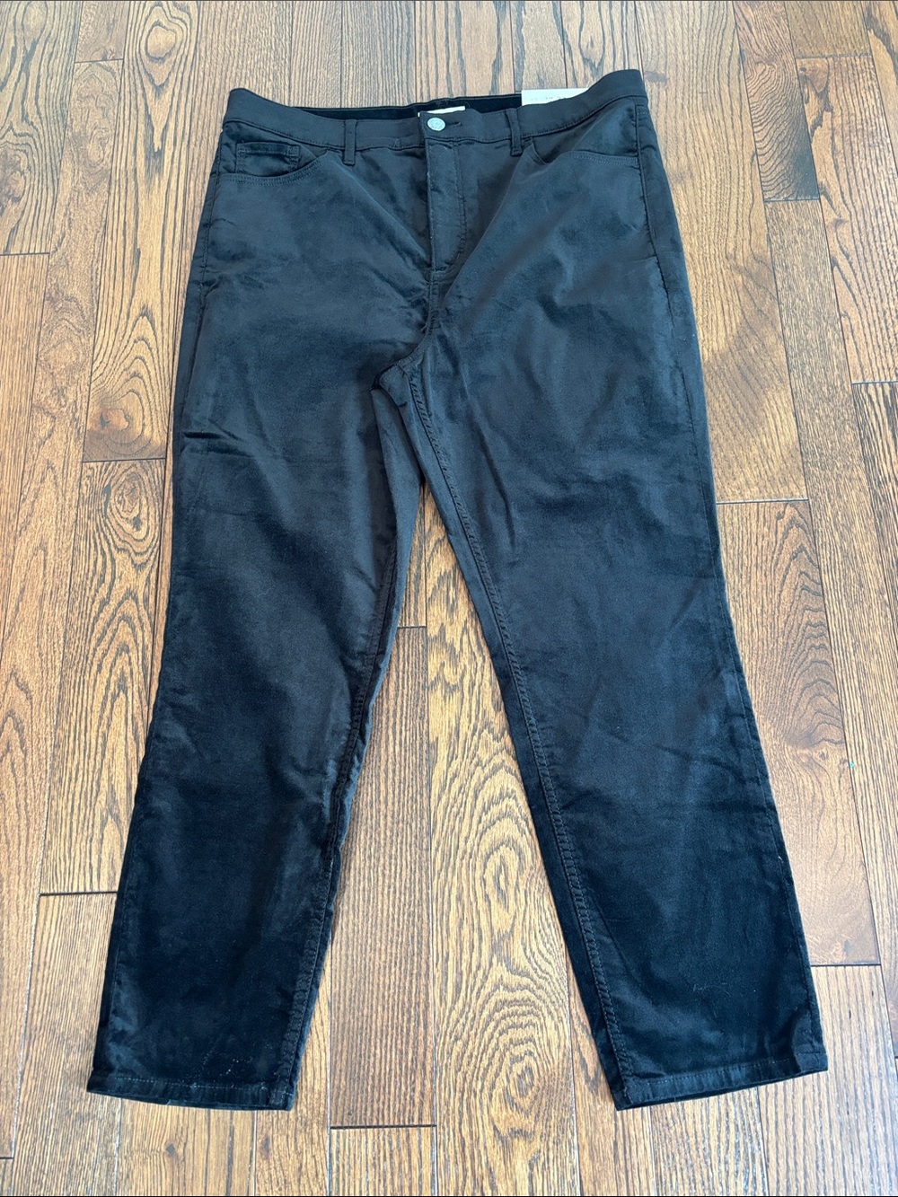 LOFT Black Skinny Slim-Pocket Pants